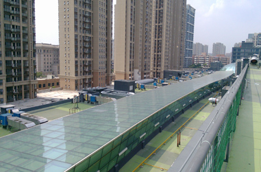 大型商业广场餐饮油烟净化工程